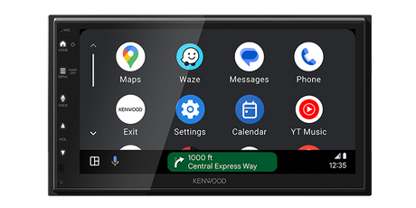 Kenwood DMX5023 Apple CarPlay and Android Auto 6.8" New Model
