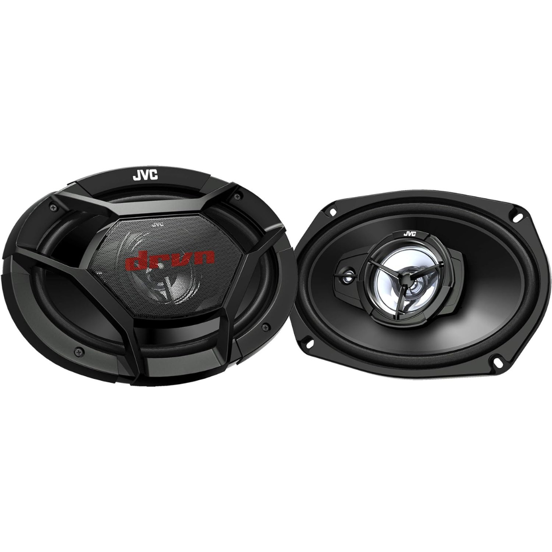 JVC 6"x9" CS-DR6931 3-Way 500W Coaxial Speakers
